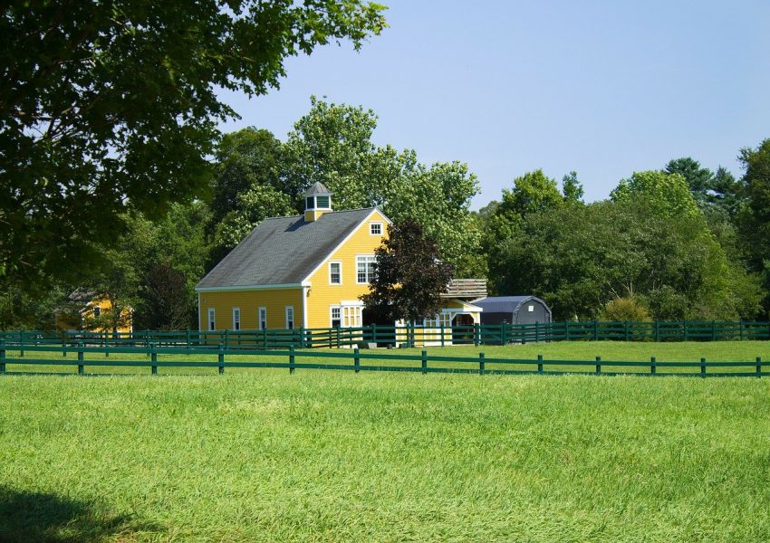 A farm in Massachusetts