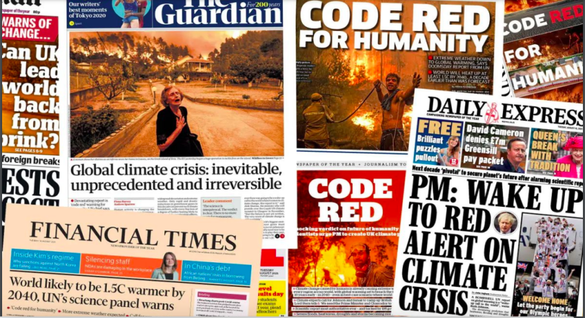 Headlines about "CODE RED"