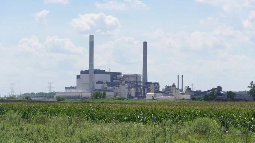 Clean coal power plant