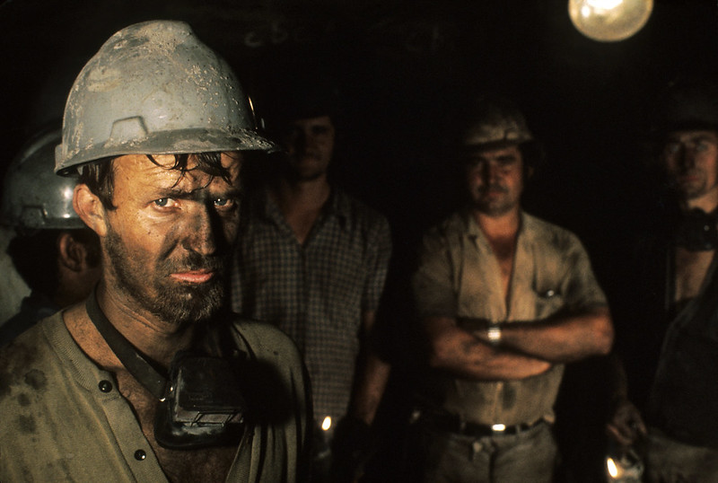 Coal miners in Brazil